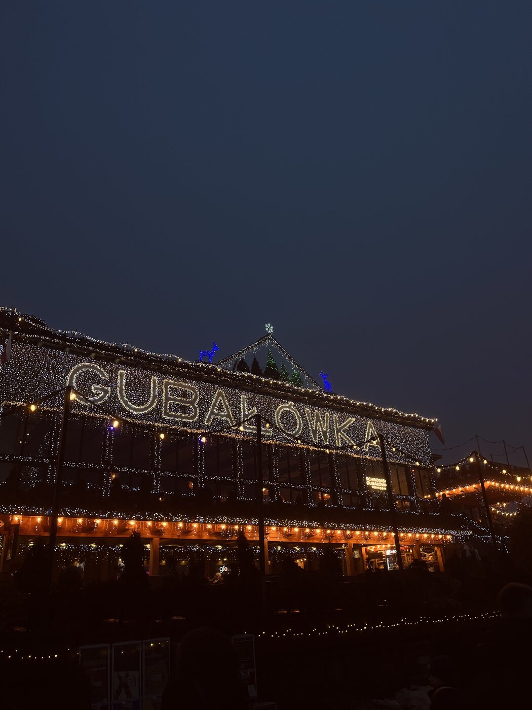 Gubałówka esti fényei